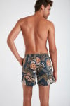 Short de bain imprimé fleurs marine MANU MAUI