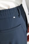 Pantalon chino gris chiné SERGE MEGEVE