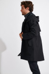 Manteau imperméable noir LOUIS TELLARO