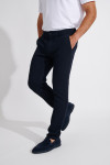 Pantalon bleu marine SERGE TIGELLIO