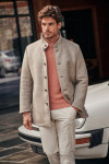 Manteau beige UMBERTO VENITE