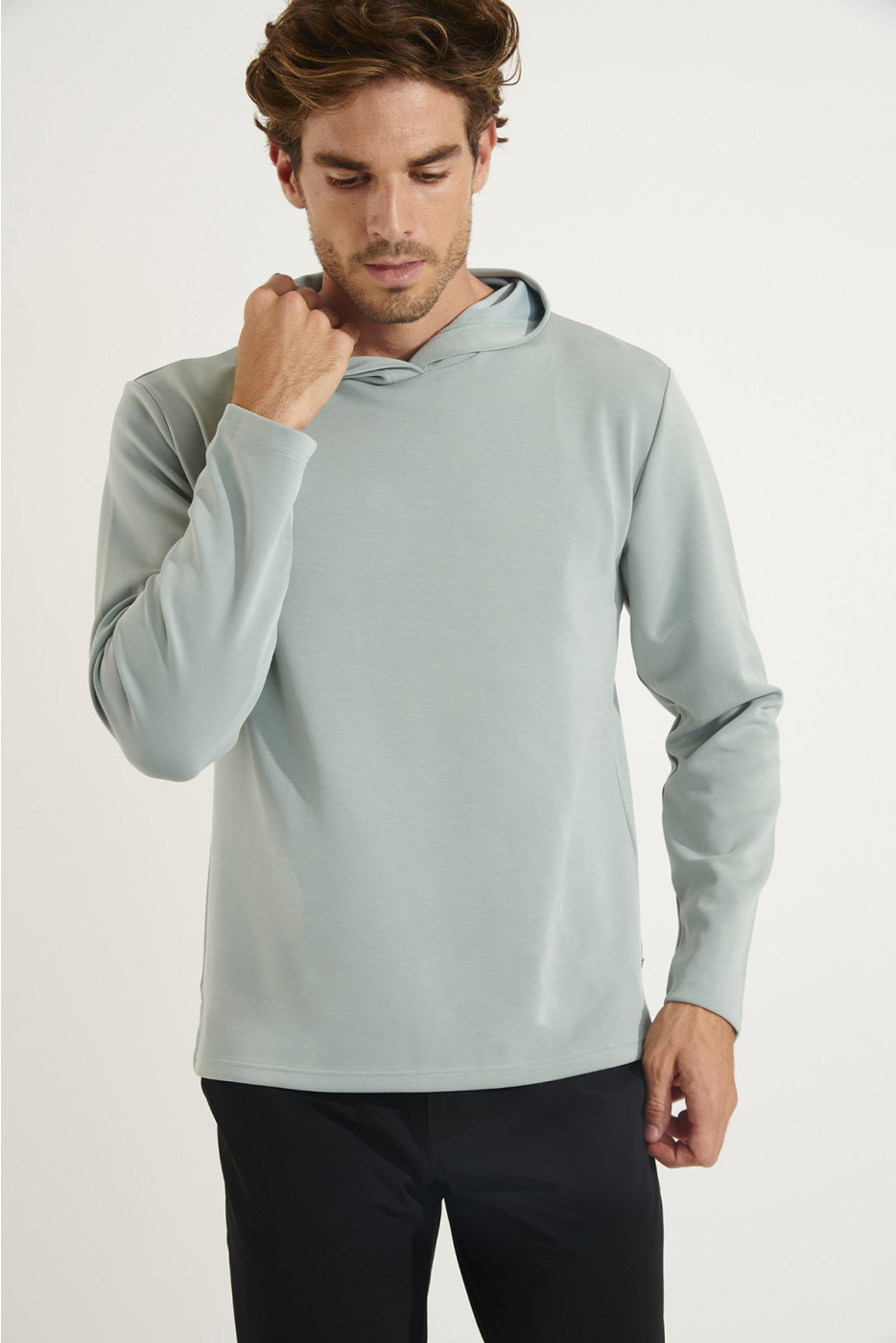 Sweatshirt amande VOLIO ALASSIO