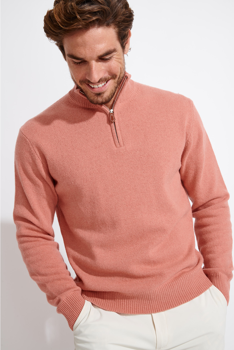 PULL CAMIONNEUR ROSE MARCO TREVISE