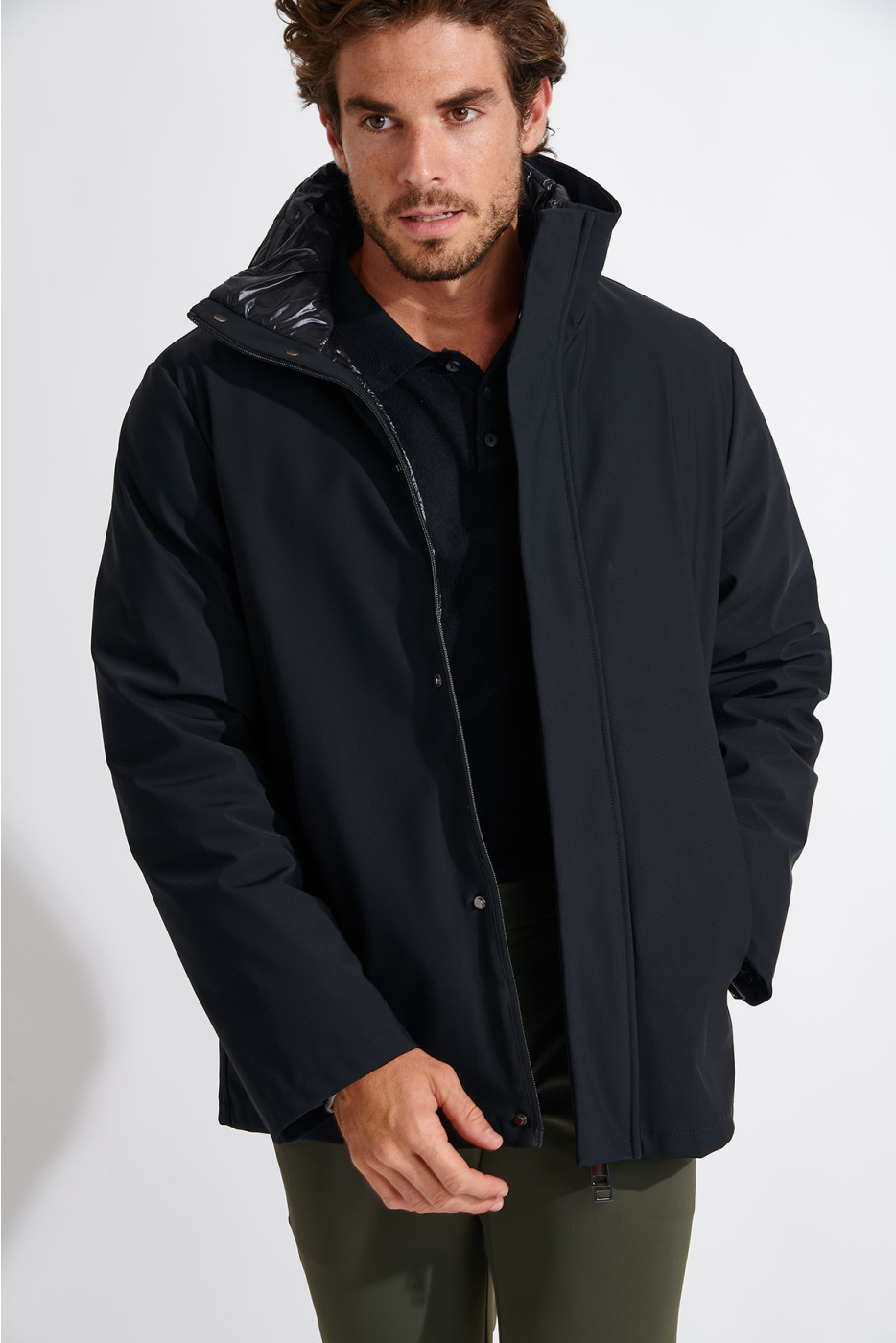 Blouson noir GASPARD CARDELLA