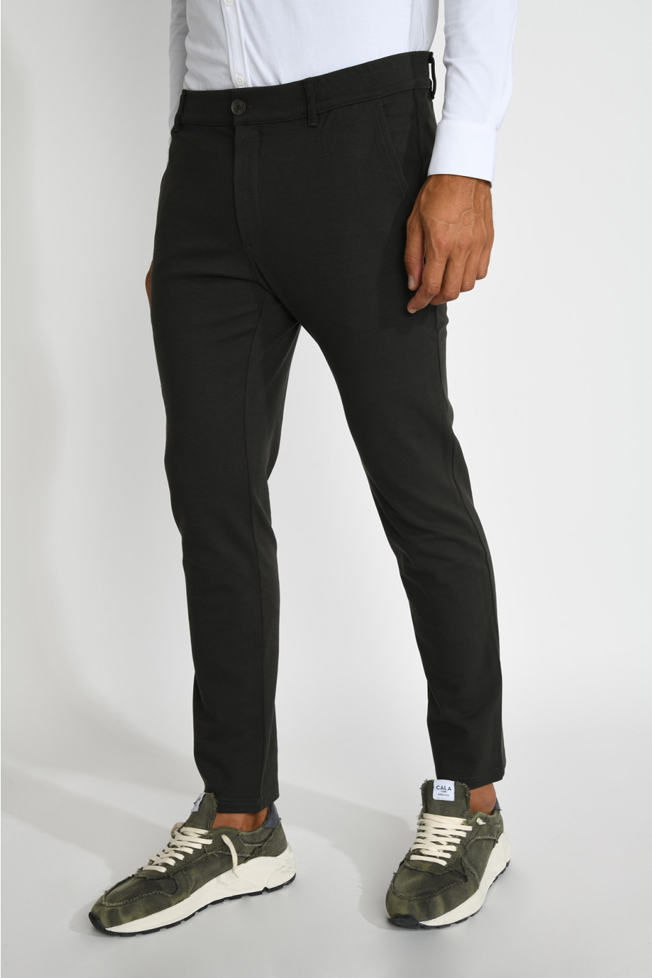 Pantalon vert sapin SERGE RAVENNE