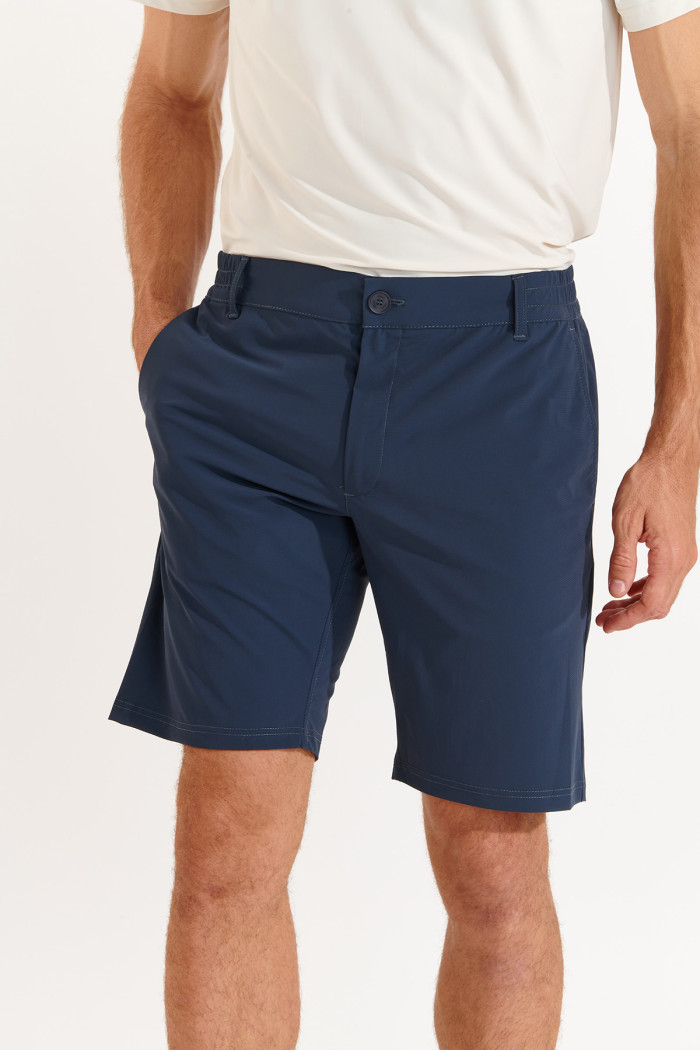 Bermuda stretch bleu foncé BERMUDA LESCADA