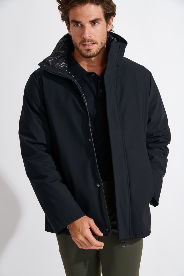 Blouson noir GASPARD CARDELLA