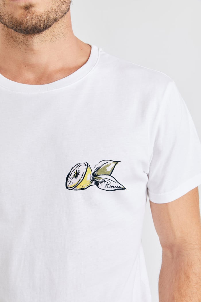 T-shirt Blanc Yann Citron