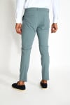 Pantalon stretch bleu SERGE LESCADA