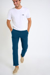 Pantalon stretch bleu SERGE LESCADA