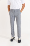 Pantalon stretch gris SERGE LESCADA