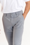 Pantalon stretch gris SERGE LESCADA