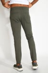 Pantalon chino kaki Serge TRIESTE