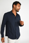 Chemise technique bleu marine JEAN TRIESTE