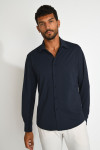 Chemise technique bleu marine JEAN TRIESTE