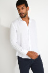 Chemise blanche QUENTIN PISE matière coton