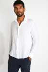 Chemise blanche QUENTIN PISE matière coton