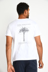 T shirt blanc YANNPALDIC