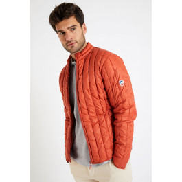 Doudoune l g re duvet unie orange rouille homme DOUDOUNE