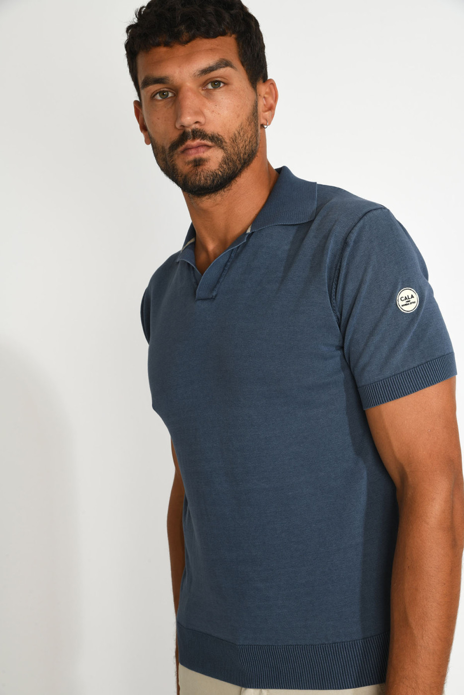 Polo bleu marine JEROME BARI